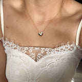 Love Me: 18k Gold Overlay Necklace