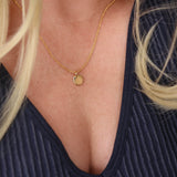Polished Disc Pendant