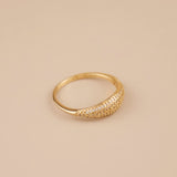 Mini CZ Dome Ring