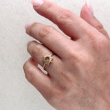 Round Spike CZ Ring