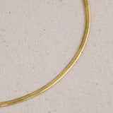 2mm Herringbone Anklet