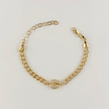 Cowrie CZ Bracelet