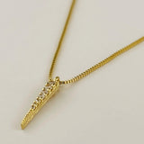 CZ Spear Necklace