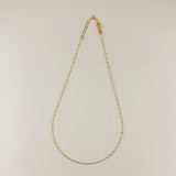 Diamond Cut Beaded Chain