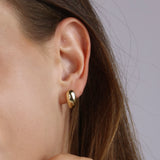 Small Dome Stud Earrings
