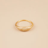 Mini CZ Dome Ring