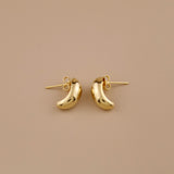 Small Dome Stud Earrings