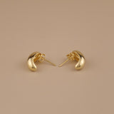 Small Dome Stud Earrings