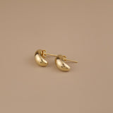Small Dome Stud Earrings