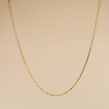 2mm Flat Dot Chain Necklace