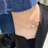 Box Chain Anklet