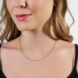 1.2 mm Round Snake Chain Necklace