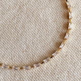 Sideways Baguette Tennis Bracelet