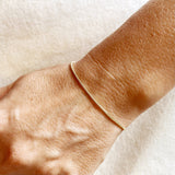 1.2 mm Round Snake Chain Bracelet