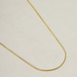 1.2 mm Round Snake Chain Necklace