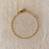 Diamond Cut Beaded Bracelet