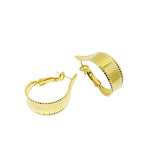 18kGL Marsala Hoops - Donna Italiana ®