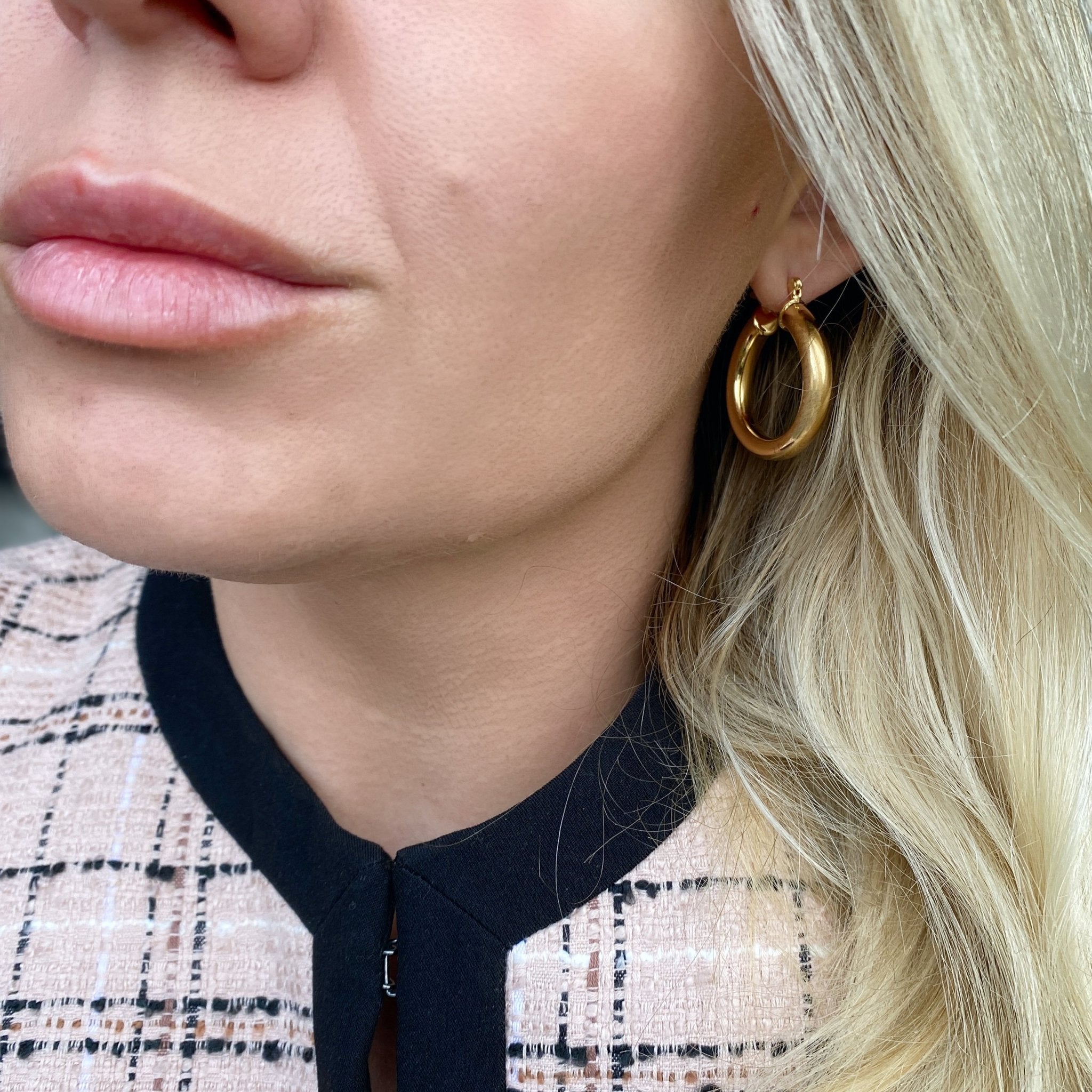 18K GL Isabella Hoops - Donna Italiana ®