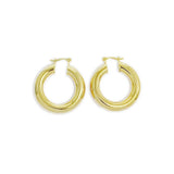18K GL Isabella Hoops - Donna Italiana ®