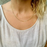 18K GL link Chain Style #4 - Donna Italiana ®
