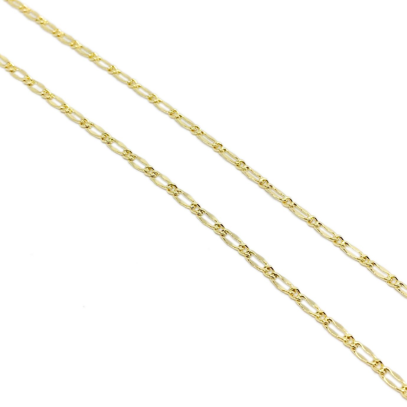 18K GL link Chain Style #4 - Donna Italiana ®