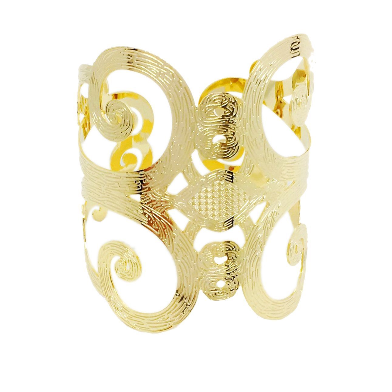 18K GL Marrakesh Cuff - Donna Italiana ®