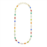 18K GL Rainbow Necklace - Donna Italiana ®
