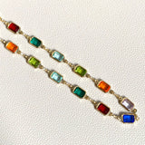 18K GL Rainbow Necklace - Donna Italiana ®
