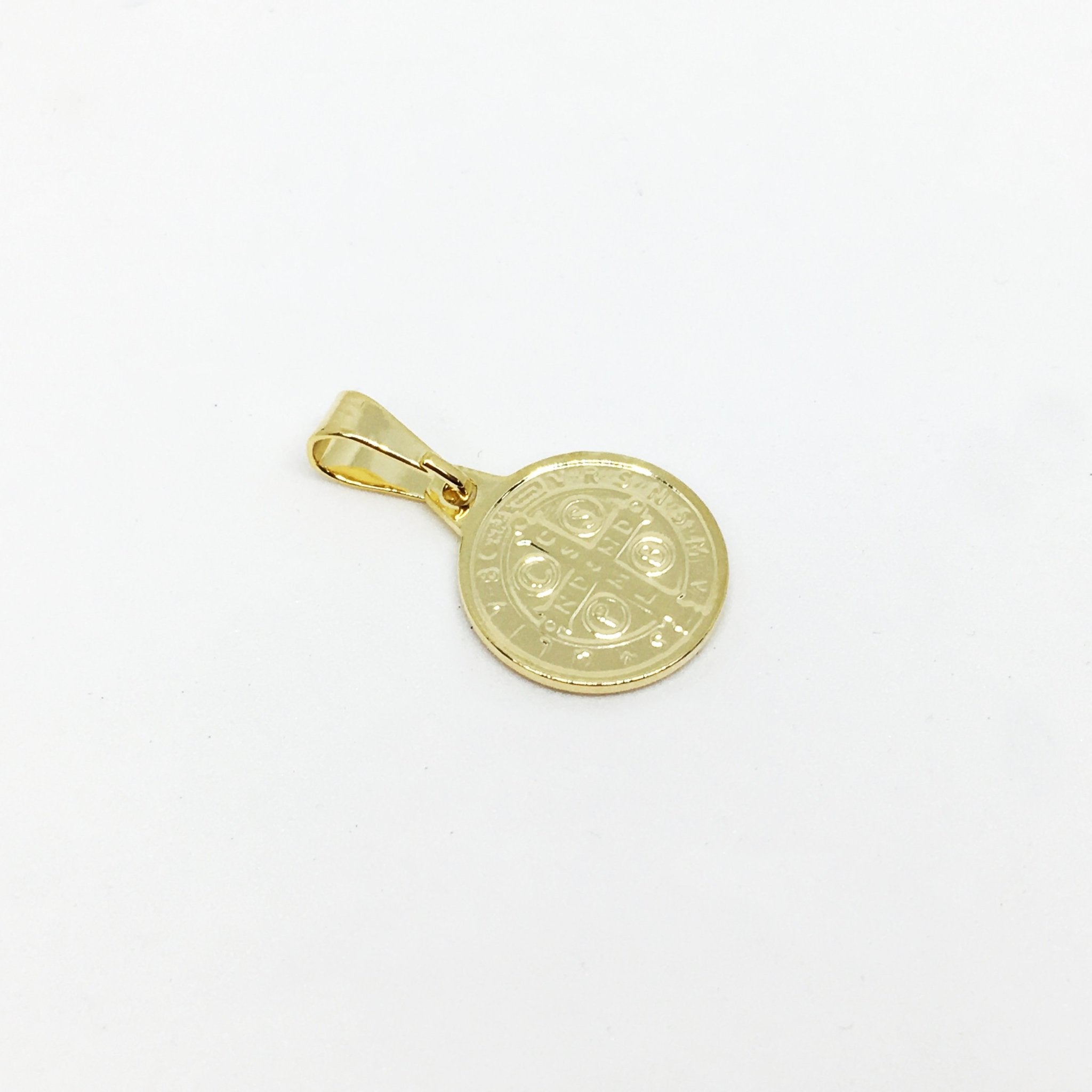 18K GL S. Benedict Medal 11MM - Donna Italiana ®