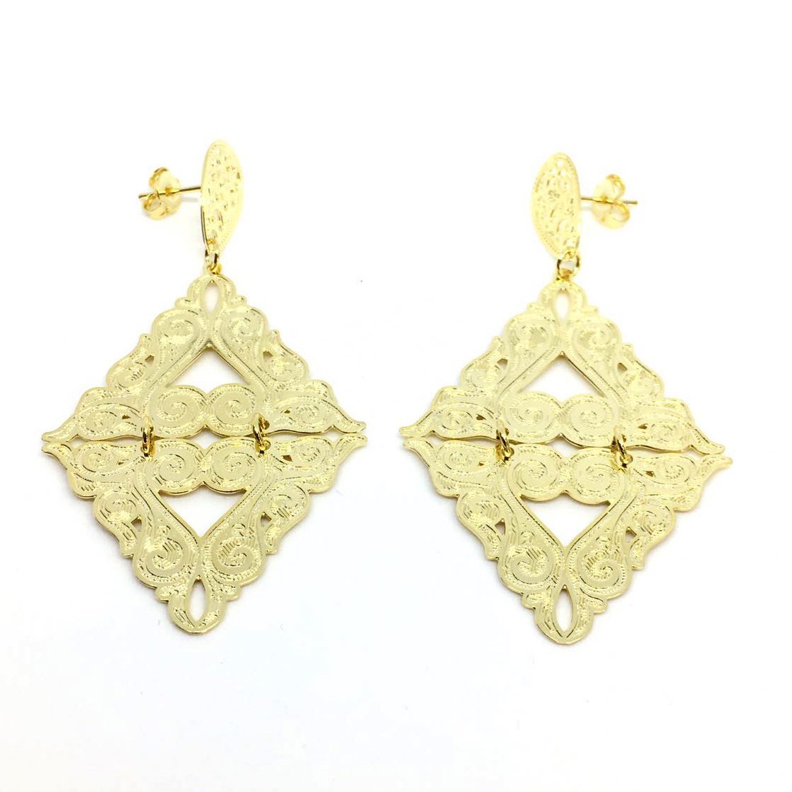 18KGL ARTICULADO LIBANO EARRIN - Donna Italiana ®