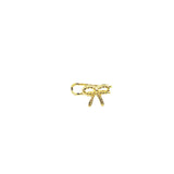 18KGL BOW EAR CUFF - Donna Italiana ®