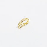 18KGL CZ Curve EAR CUFF - Donna Italiana ®
