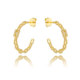 Chained Hoops - Donna Italiana ®