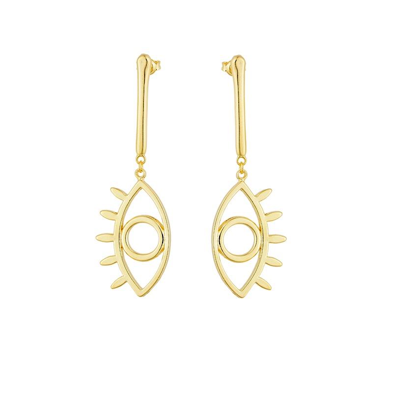 Dangling Protection Eye Earrings - Donna Italiana ®