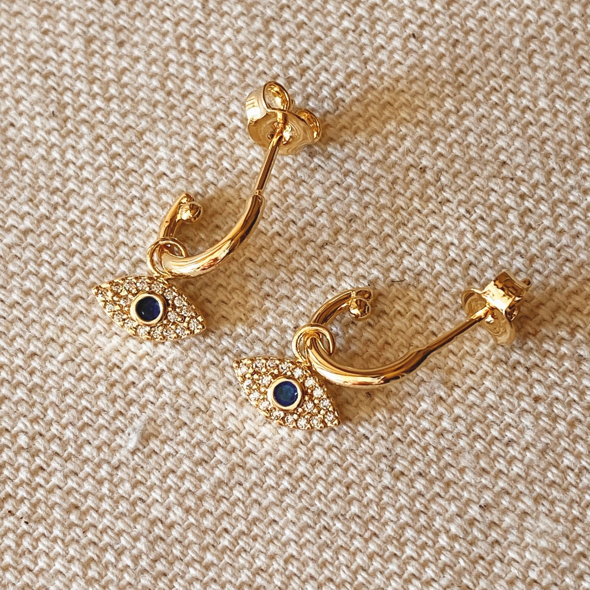 Evil Eye C hoop - Donna Italiana ®