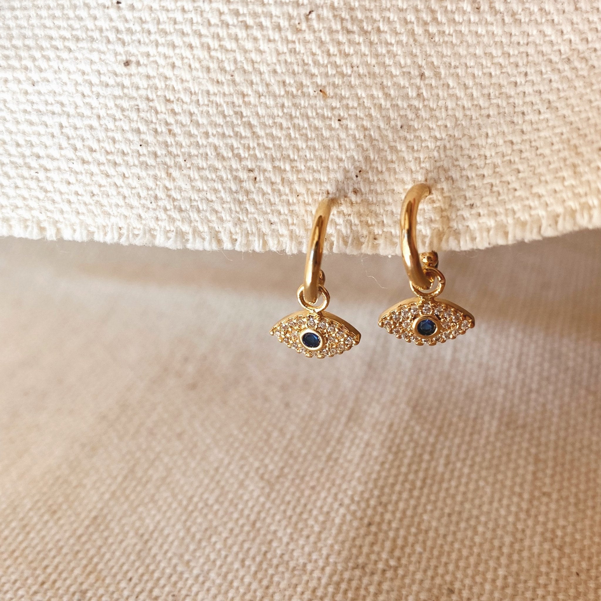 Evil Eye C hoop - Donna Italiana ®