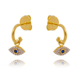 Evil Eye C hoop - Donna Italiana ®