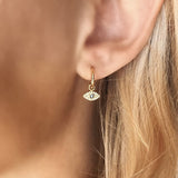 Evil Eye C hoop - Donna Italiana ®