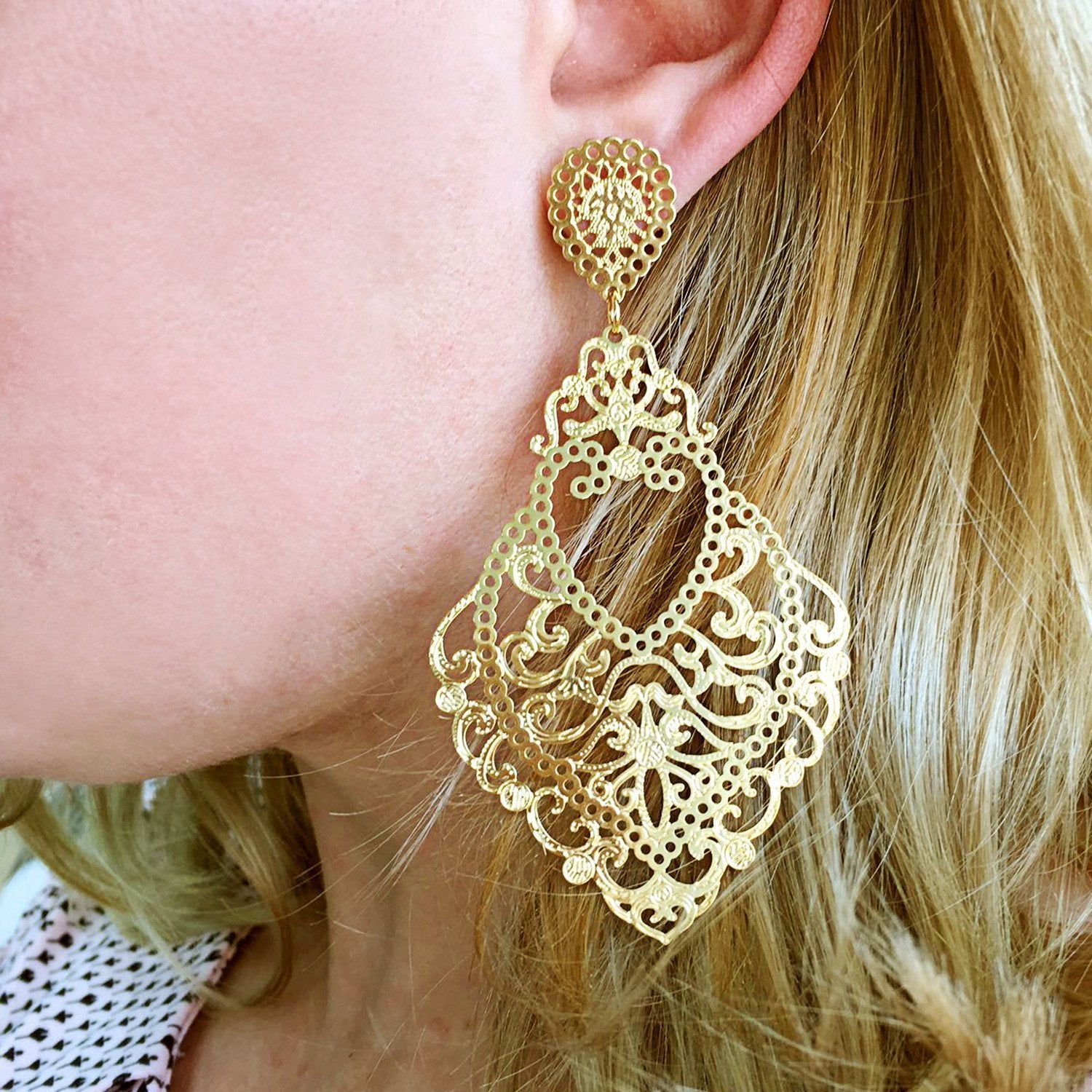 French Drop Earrings - Donna Italiana ®