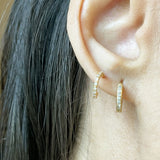 Dazzle and Delight: Sprinkles C-Hoops Earrings for the Ultimate Glam Statement!
