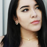 Pearl Ear-Jackets Earrings - Donna Italiana ®