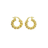 Twisted Chunky Hoop - Donna Italiana ®