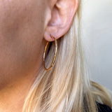 Twisted Skinny Hoop - Donna Italiana ®