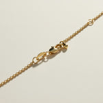 gold pearl station necklace, freshwater pearl chain necklace, pearls by the yard necklace, gold necklace with pearls, dainty pearl necklace, pearl clasp necklace, gold chain pearl jewelry, delicate pearl necklace flat lay