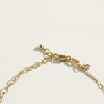 gold paperclip chain bracelet, crystal charm bracelet, dangling crystal bracelet, bezel crystal bracelet, gold-tone bracelet, dainty gold bracelet, adjustable gold bracelet, lobster clasp bracelet, station bracelet, stacking bracelet, bridal party bracelet, gift for her jewelry