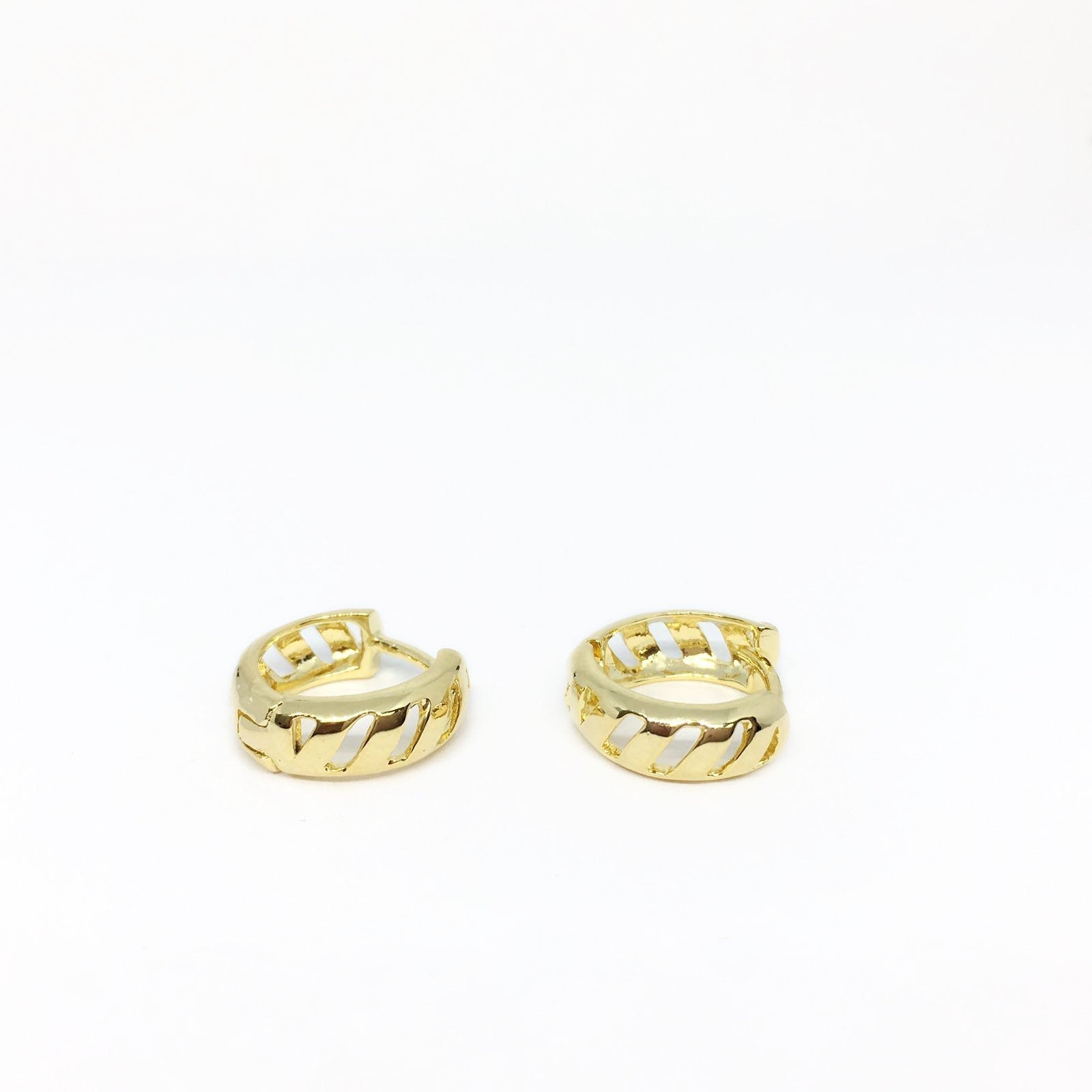 GoldFi 18k Gold Filled 12mm Huggies Earrings