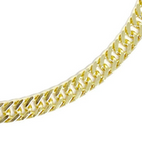 GoldFi 18k Gold Filled Curb Chain 4.0mm