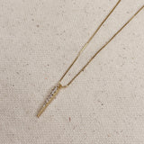 CZ Spear Necklace