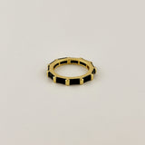 Baguette CZ Eternity Band Ring