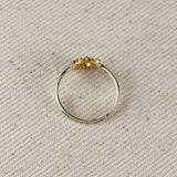 Round Spike CZ Ring